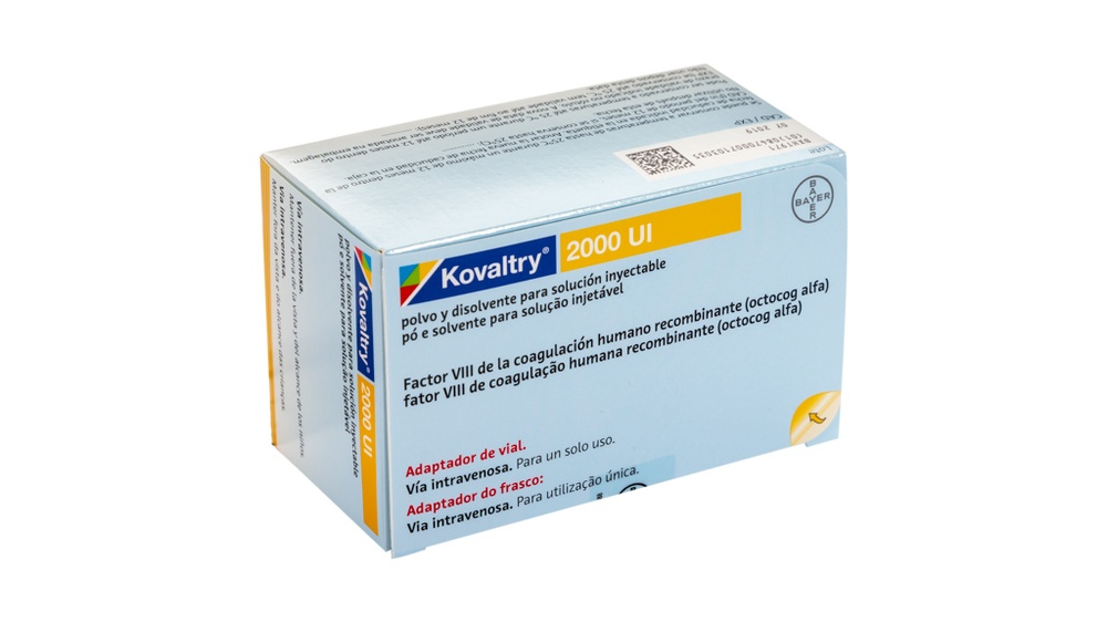 KOVALTRY 2000 UI PÓ E SOLVENTE PARA SOLUÇÃO INJETÁVEL
