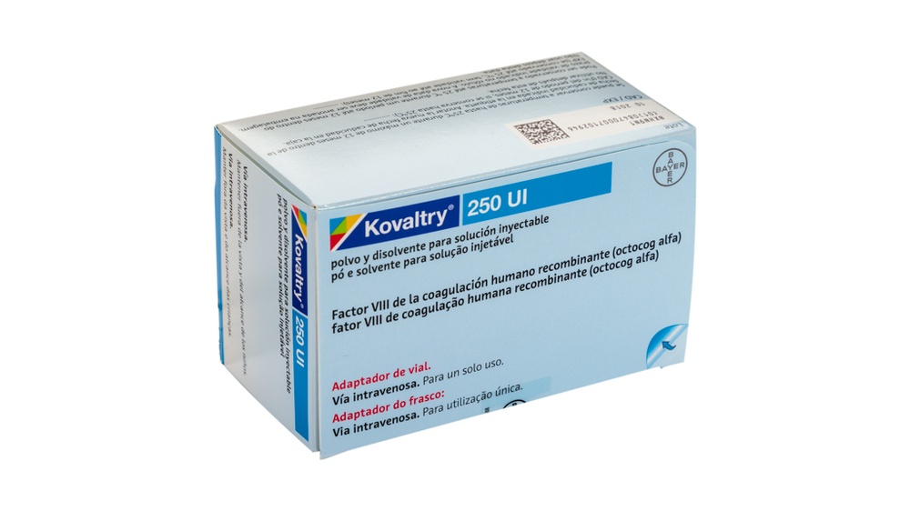 KOVALTRY 250 UI PÓ E SOLVENTE PARA SOLUÇÃO INJETÁVEL