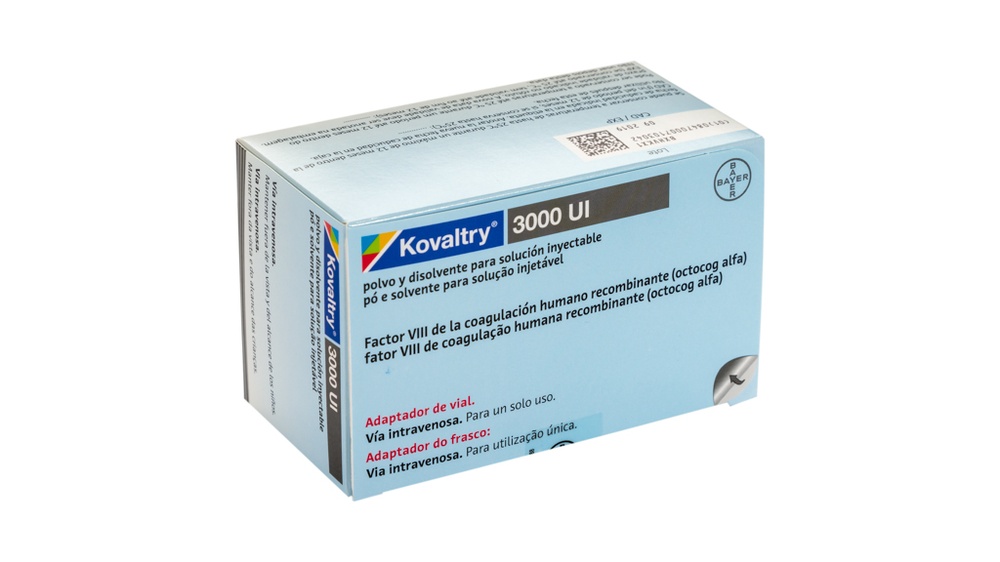 KOVALTRY 3000 UI PÓ E SOLVENTE PARA SOLUÇÃO INJETÁVEL