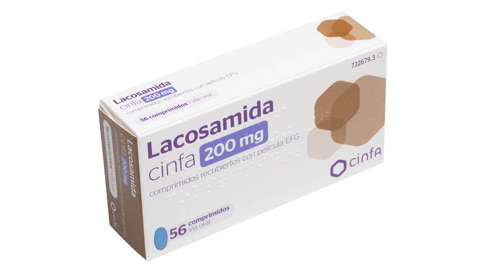 LACOSAMIDA CINFA 200 mg COMPRIMIDOS REVESTIDOS POR PELÍCULA