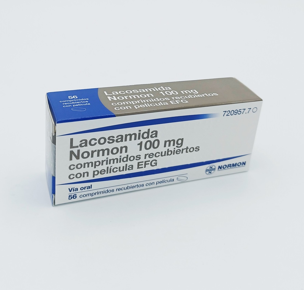 LACOSAMIDA NORMON 100 mg COMPRIMIDOS REVESTIDOS POR PELÍCULA