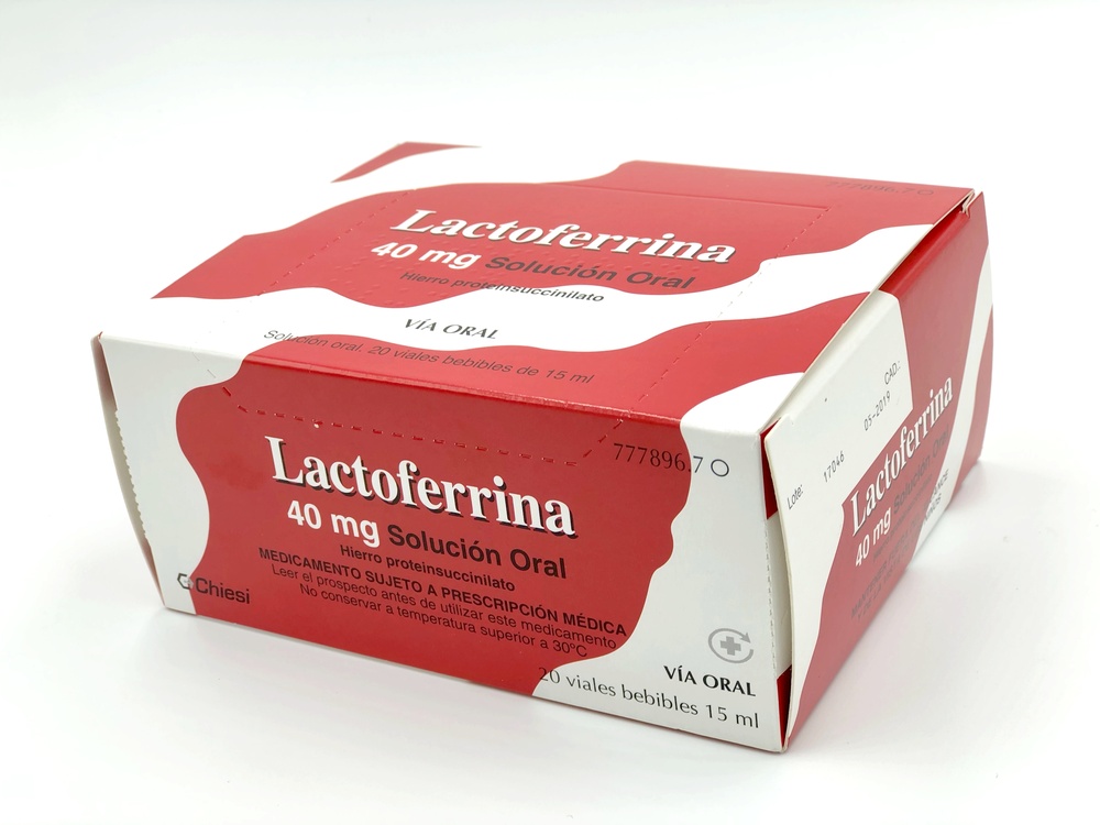 LACTOFERRINA 40 mg SOLUÇÃO ORAL