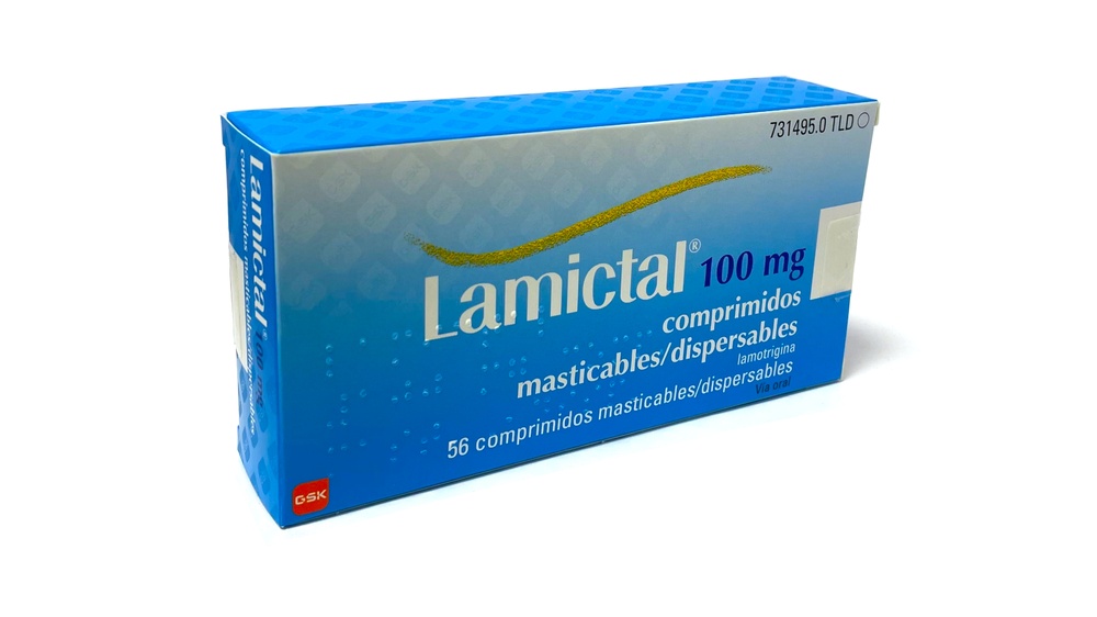LAMICTAL 100 mg COMPRIMIDOS MASTIGÁVEIS/DISPERSÍVEIS
