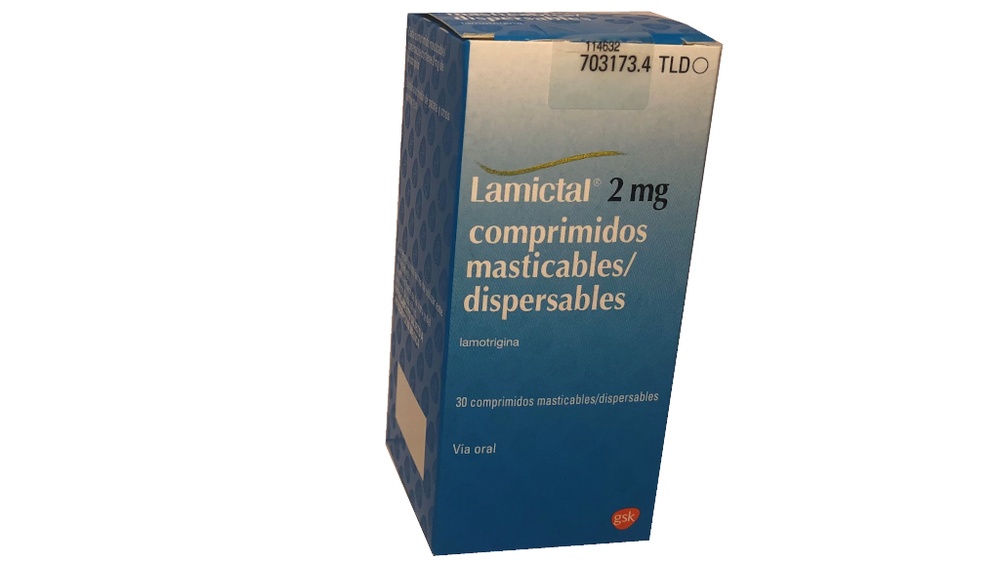 LAMICTAL 2 mg COMPRIMIDOS MASTIGÁVEIS/DISPERSÍVEIS
