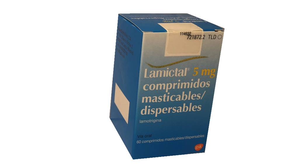 LAMICTAL 5 mg COMPRIMIDOS MASTIGÁVEIS/DISPERSÍVEIS