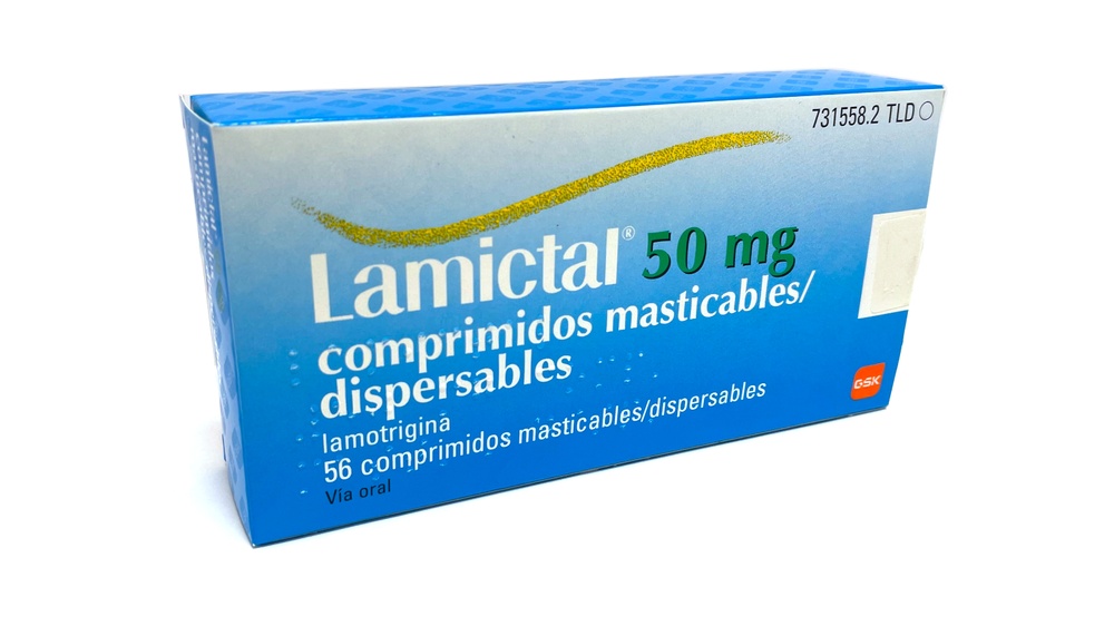 LAMICTAL 50 mg COMPRIMIDOS MASTIGÁVEIS/DISPERSÍVEIS