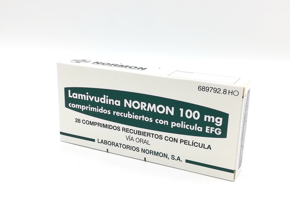 LAMIVUDINA NORMON 100 mg COMPRIMIDOS REVESTIDOS POR PELÍCULA