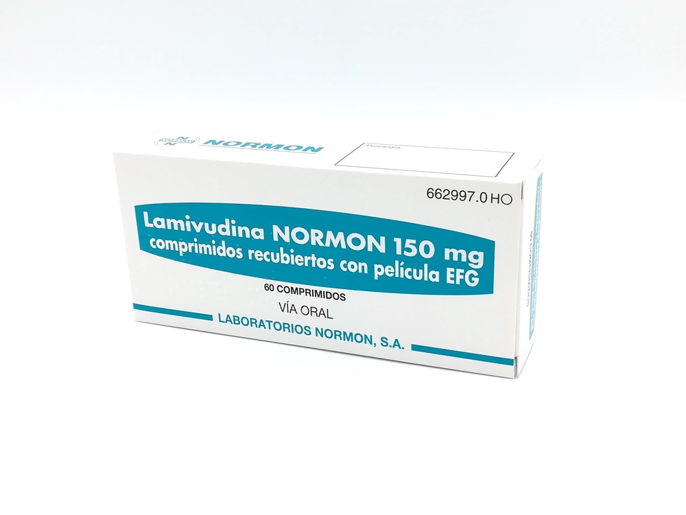 LAMIVUDINA NORMON 150 mg COMPRIMIDOS REVESTIDOS POR PELÍCULA