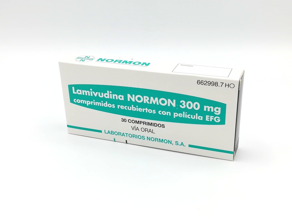 LAMIVUDINA NORMON 300 mg COMPRIMIDOS REVESTIDOS POR PELÍCULA
