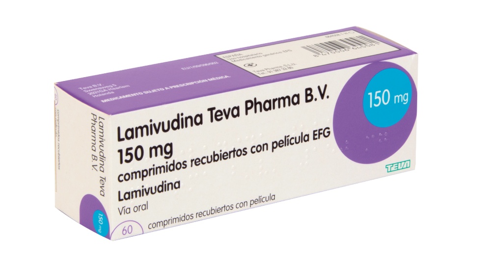 LAMIVUDINA TEVA PHARMA B.V. 150 mg COMPRIMIDOS REVESTIDOS POR PELÍCULA