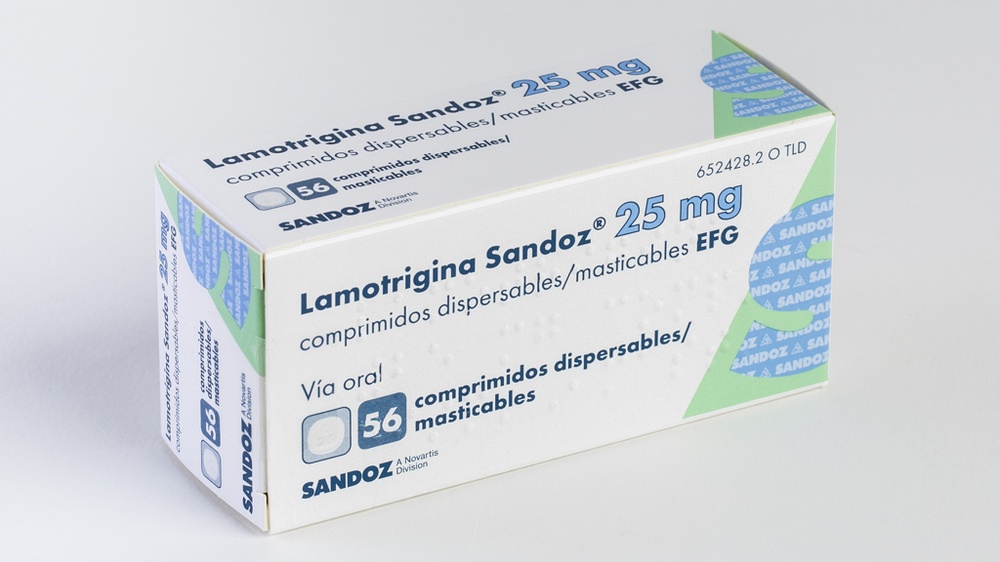 LAMOTRIGINA SANDOZ 25 mg COMPRIMIDOS DISPERSÍVEIS/MÁSTICAVEIS