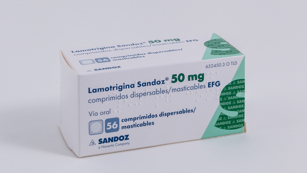 LAMOTRIGINA SANDOZ 50 mg COMPRIMIDOS DISPERSÍVEIS/MÁSTICAVEIS