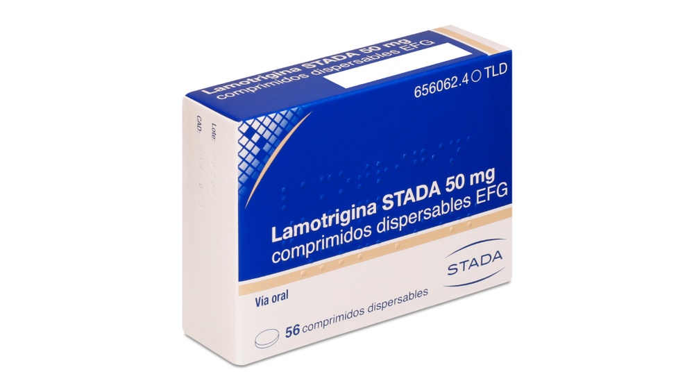 LAMOTRIGINA STADA 50 mg COMPRIMIDOS DISPERSÍVEIS
