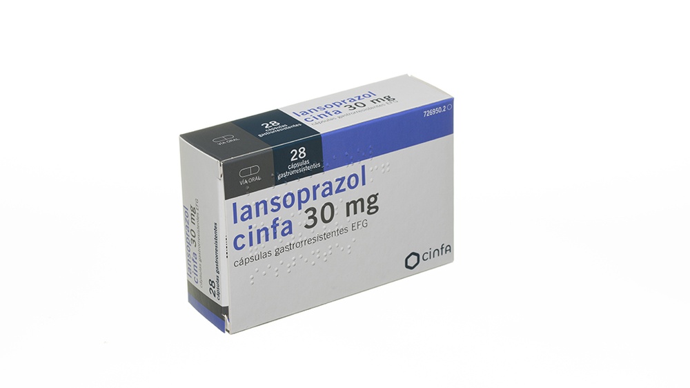LANSOPRAZOL CINFA 30 mg CÁPSULAS GASTRO-RESISTENTES