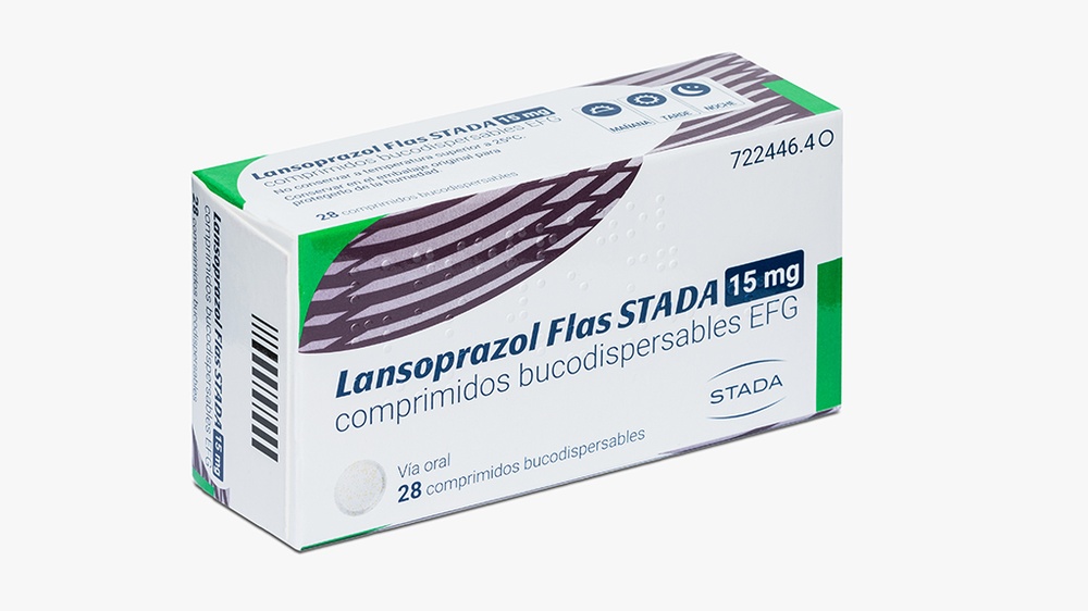LANSOPRAZOL FLAS STADA 15mg COMPRIMIDOS ORODISPERSÍVEIS