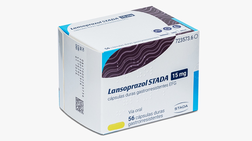 LANSOPRAZOL STADA 15 mg CÁPSULAS DURAS GASTRO-RESISTENTES
