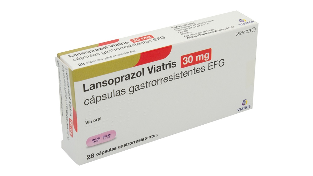 LANSOPRAZOL VIATRIS 30 mg CÁPSULAS GASTRO-RESISTENTES