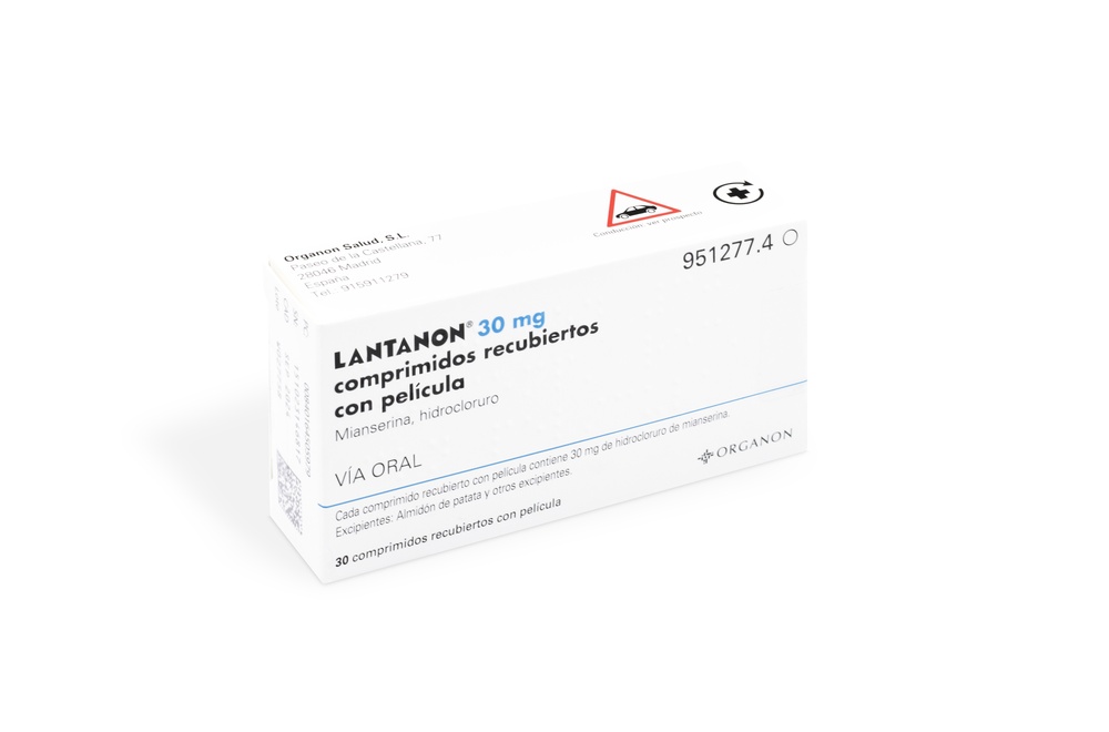 LANTANON 30 mg COMPRIMIDOS REVESTIDOS POR PELÍCULA