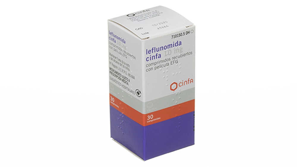 LEFLUNOMIDA CINFA 10 mg COMPRIMIDOS REVESTIDOS POR PELÍCULA