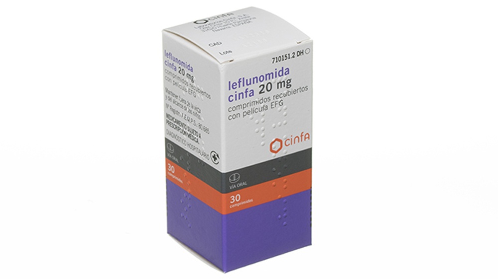 LEFLUNOMIDA CINFA 20 mg COMPRIMIDOS REVESTIDOS POR PELÍCULA