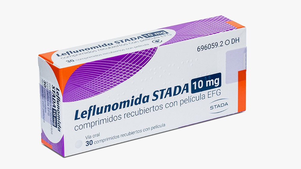 LEFLUNOMIDA STADA 10 mg COMPRIMIDOS REVESTIDOS POR PELÍCULA