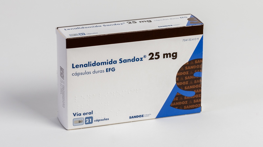 LENALIDOMIDA SANDOZ 25 mg CÁPSULAS DURAS