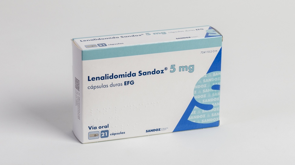 LENALIDOMIDA SANDOZ 5 mg CÁPSULAS DURAS