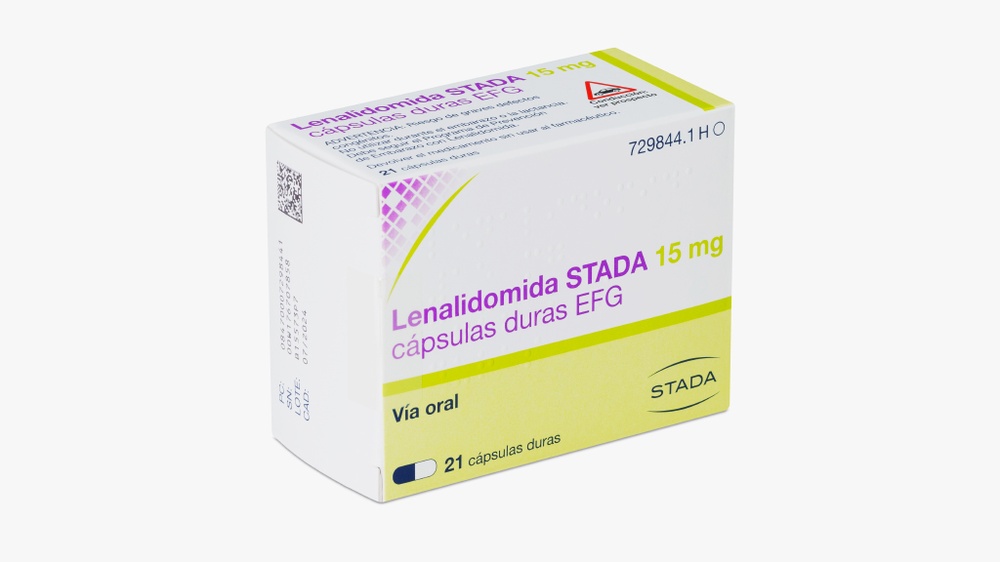 LENALIDOMIDA STADA 15 mg CÁPSULAS DURAS