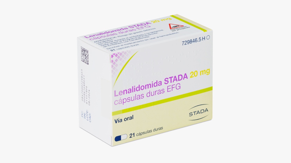 LENALIDOMIDA STADA 20 mg CÁPSULAS DURAS