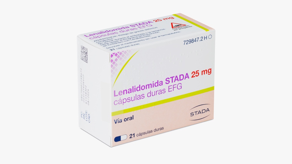 LENALIDOMIDA STADA 25 mg CÁPSULAS DURAS