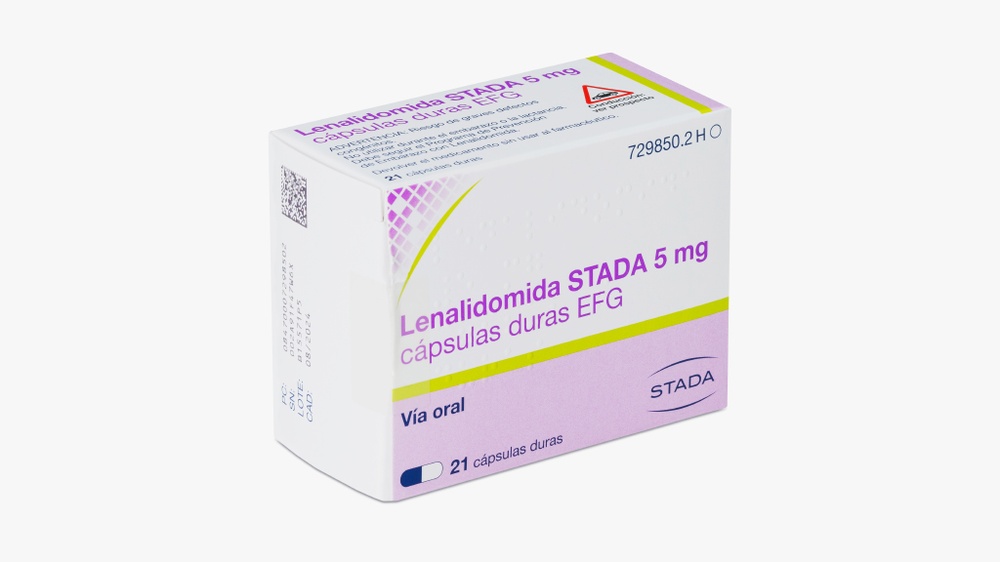 LENALIDOMIDA STADA 5 mg CÁPSULAS DURAS