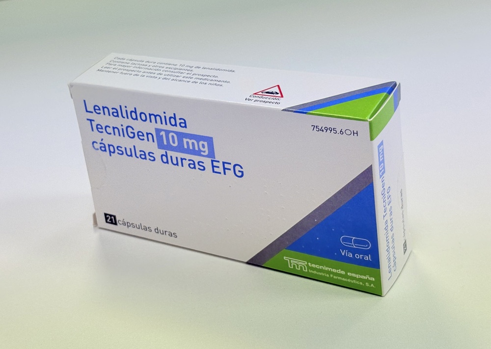LENALIDOMIDA TECNIGEN 10 mg CÁPSULAS DURAS
