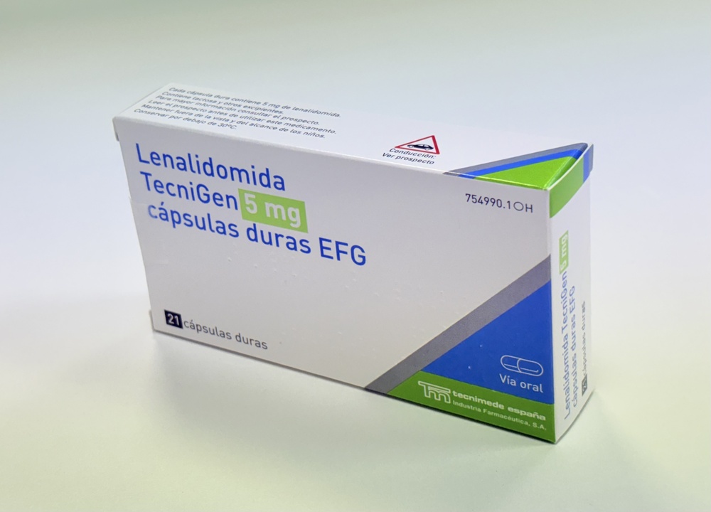 LENALIDOMIDA TECNIGEN 5 mg CÁPSULAS DURAS