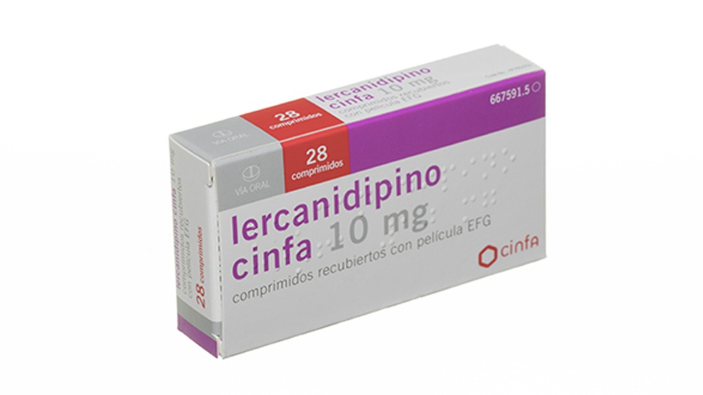 LERCANIDIPINA CINFA 10 mg COMPRIMIDOS REVESTIDOS POR PELÍCULA