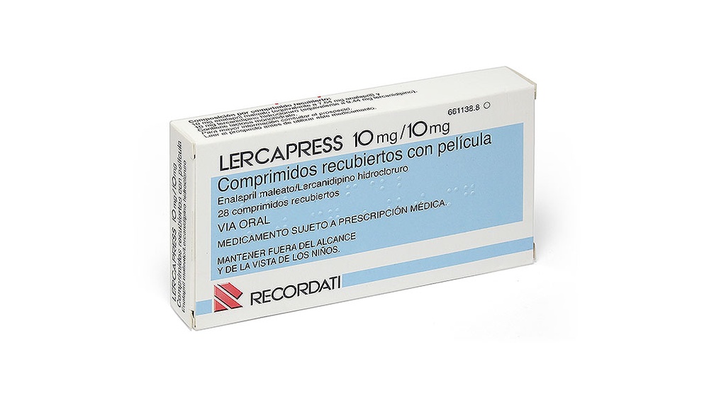 LERCAPRESS 10 mg/10 mg COMPRIMIDOS REVESTIDOS POR PELÍCULA