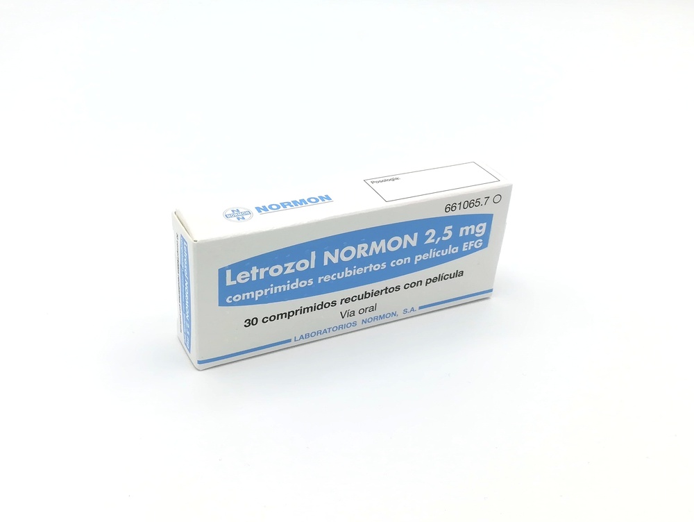 LETROZOL NORMON 2,5 mg COMPRIMIDOS REVESTIDOS POR PELÍCULA