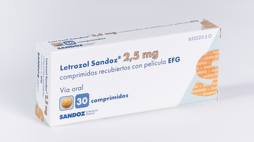 LETROZOL SANDOZ 2,5 mg COMPRIMIDOS REVESTIDOS POR PELÍCULA
