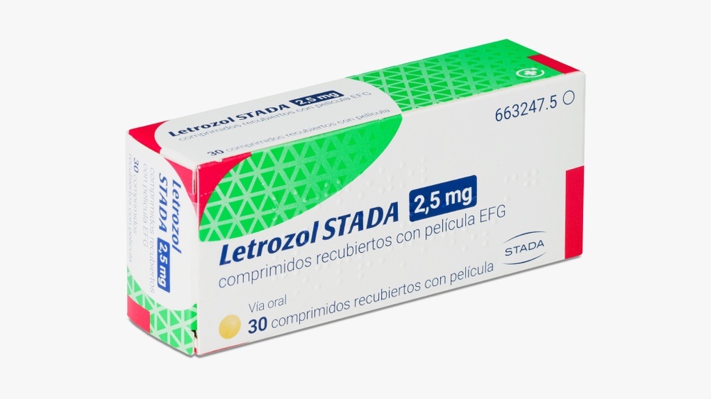 LETROZOL STADA 2,5 mg COMPRIMIDOS REVESTIDOS POR PELÍCULA