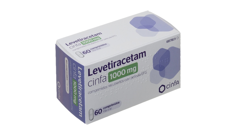 LEVETIRACETAM CINFA 1000 mg COMPRIMIDOS REVESTIDOS POR PELÍCULA