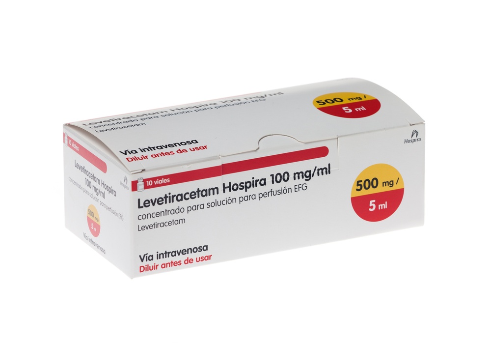 LEVETIRACETAM HOSPIRA 100 mg/mL Concentrado para Solução para Perfusão
