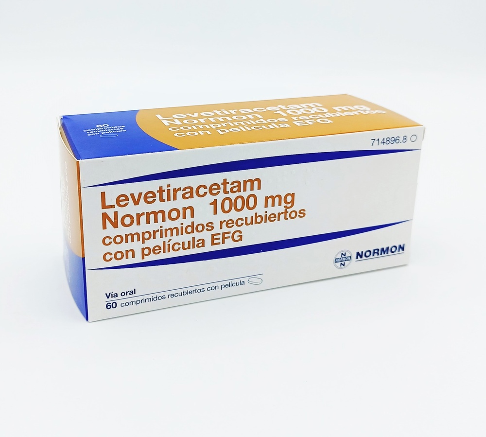 LEVETIRACETAM NORMON 1000 mg COMPRIMIDOS REVESTIDOS POR PELÍCULA