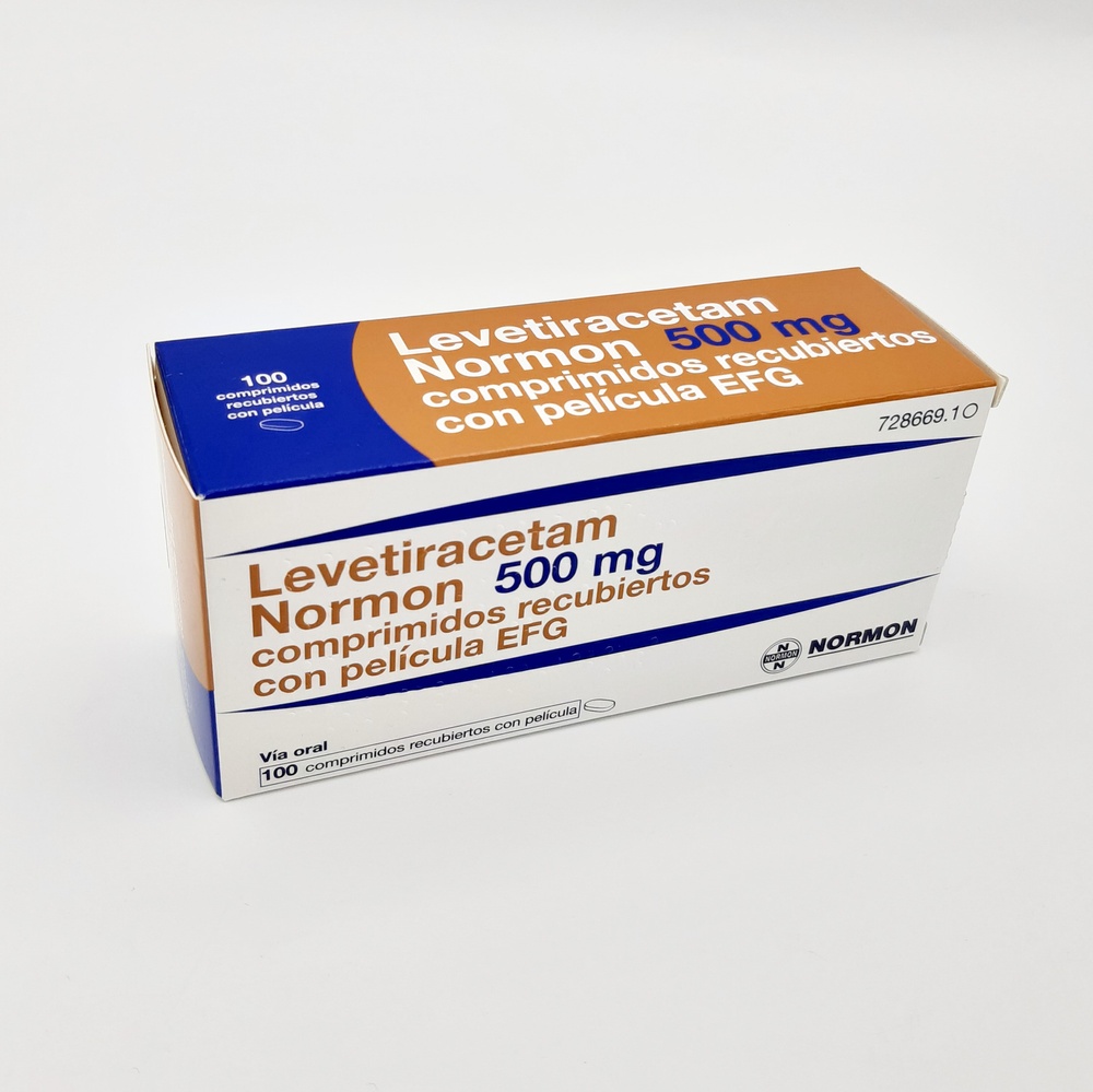 LEVETIRACETAM NORMON 500 mg COMPRIMIDOS REVESTIDOS POR PELÍCULA