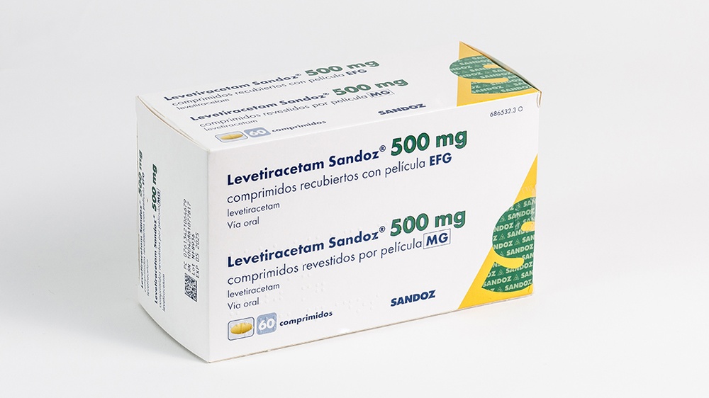 LEVETIRACETAM SANDOZ 500 mg COMPRIMIDOS REVESTIDOS POR PELÍCULA