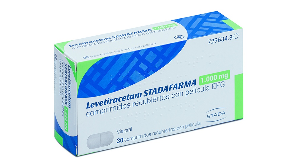 LEVETIRACETAM STADAFARMA 1000 mg COMPRIMIDOS REVESTIDOS POR PELÍCULA
