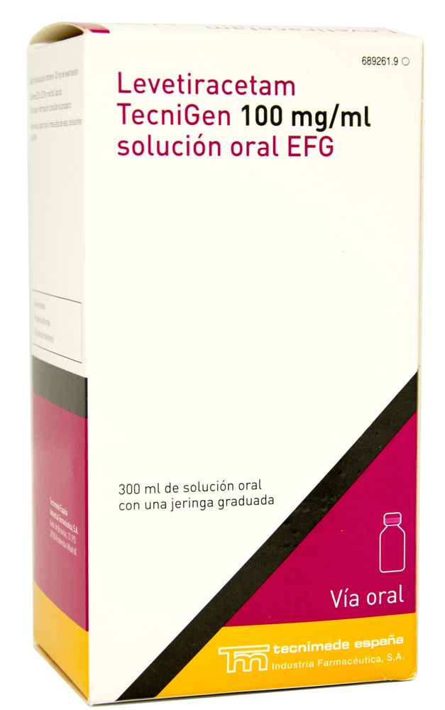 LEVETIRACETAM TECNIGEN 100 mg/ml SOLUÇÃO ORAL