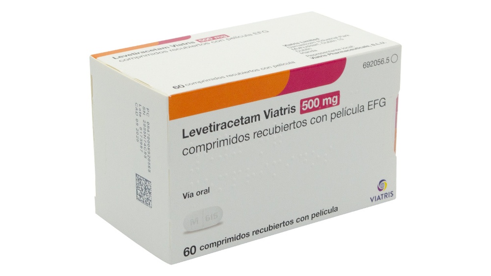 LEVETIRACETAM VIATRIS 500 mg COMPRIMIDOS REVESTIDOS POR PELÍCULA