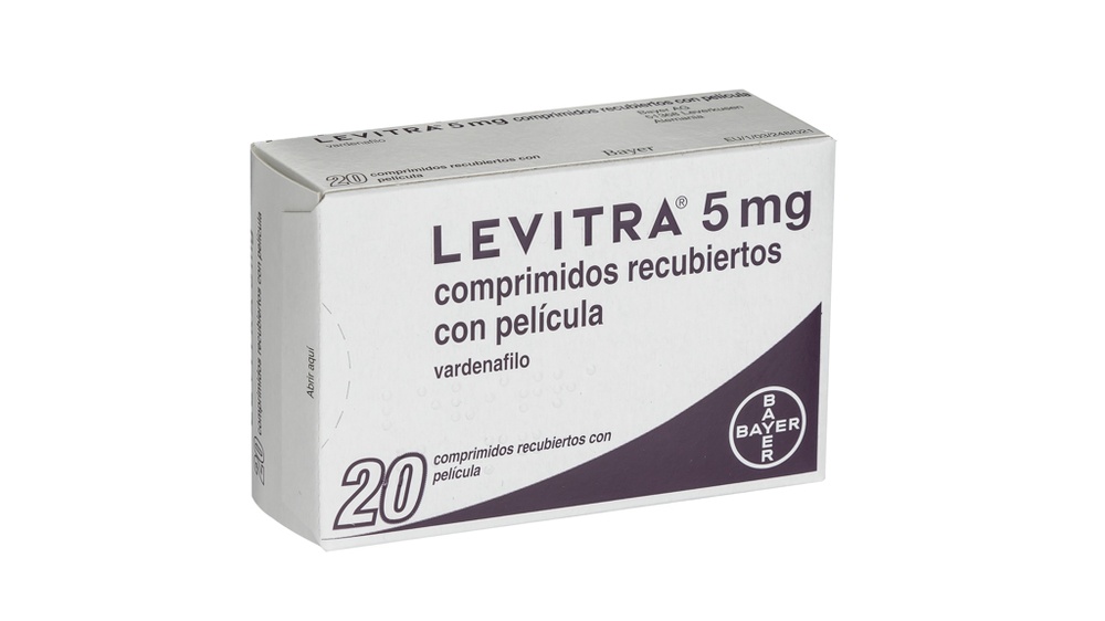 LEVİTRA 5 mg COMPRIMIDOS REVESTIDOS POR PELÍCULA