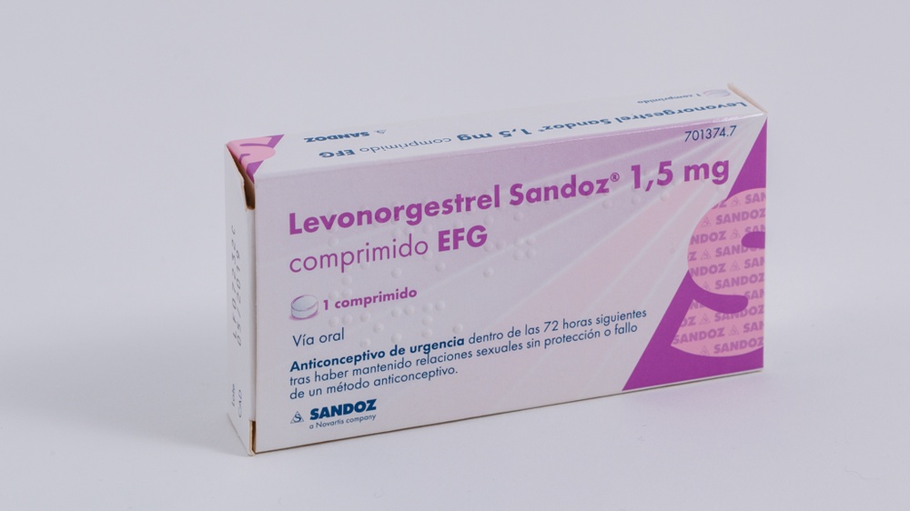 LEVONORGESTREL SANDOZ 1,5 mg COMPRIMIDOS