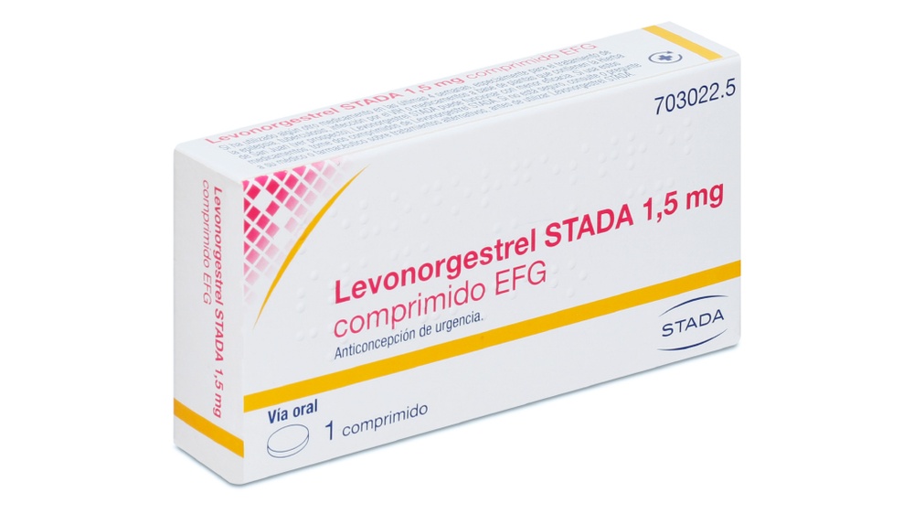 LEVONORGESTREL STADA 1.5 mg COMPRIMIDOS