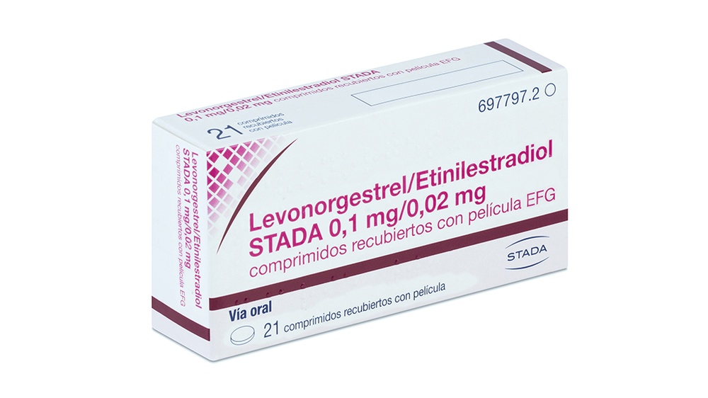 LEVONORGESTREL/ETINILESTRADIOL STADA 0,1 mg/0,02 mg COMPRIMIDOS REVESTIDOS POR PELÍCULA